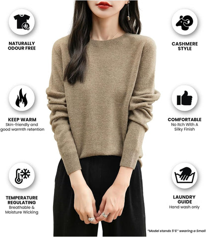 Atelier Nordique™ Seamless Merino Crew