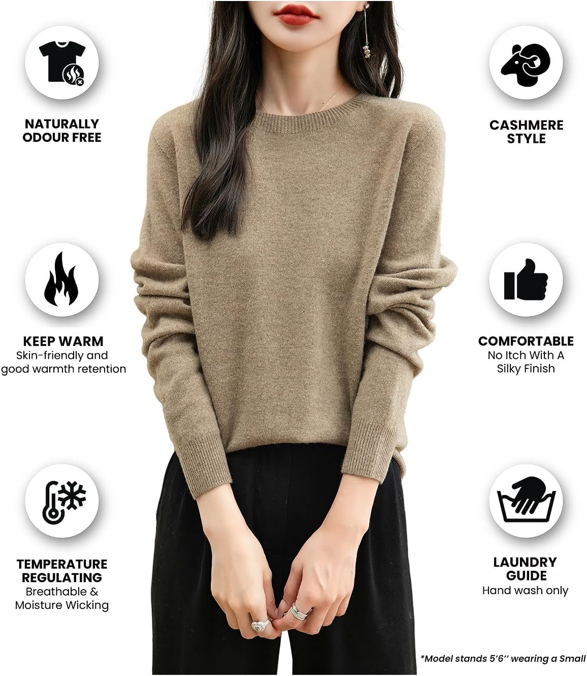 Atelier Nordique™ Seamless Merino Crew